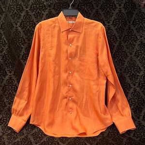 Men’s linen button-down